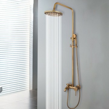 Regendouche landelijke kleur bronskleurig