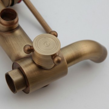 Regendouche landelijke stijl bronskleurige uitvoering