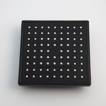 Regendouchekop 20 cm zwart