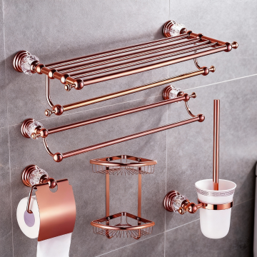 Rose gouden accessoire set 1