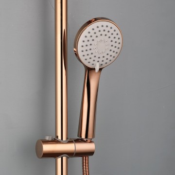 Rose gouden hand douche