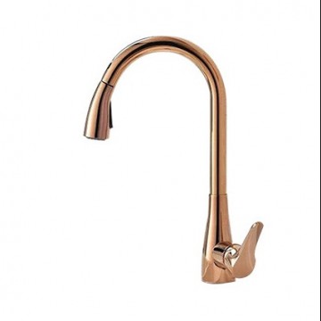 Rose gouden luxe keukenkraan 2