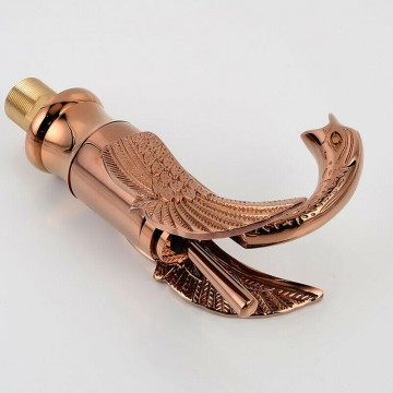 Rose gouden meng kraan voor badkamer