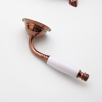 Rose gouden staande kraan 11