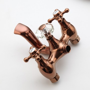 Rose gouden staande kraan 3