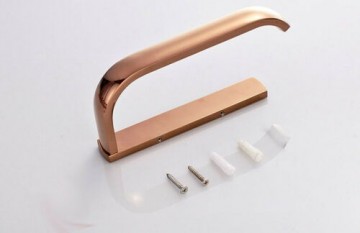 Rose gouden wc rol houder muurbevestiging 0