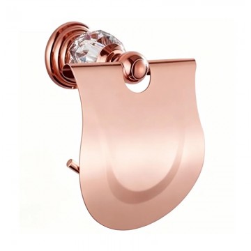 Rose goudkleurige badkamer accessoires 13