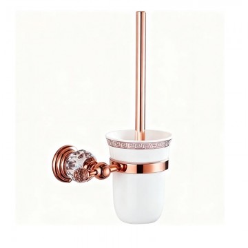 Rose goudkleurige badkamer accessoires 15 0