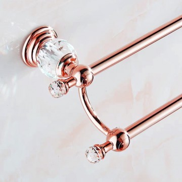 Rose goudkleurige badkamer accessoires 7 0