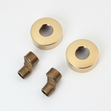 S koppelingen en gouden rozetten