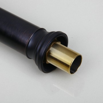 Retro wastafelkraan Klassiek model olie brons gewreven extra hoog.