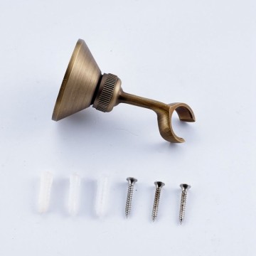 Nostalgische brons afgewerkte muurbevesting voor een handdouche