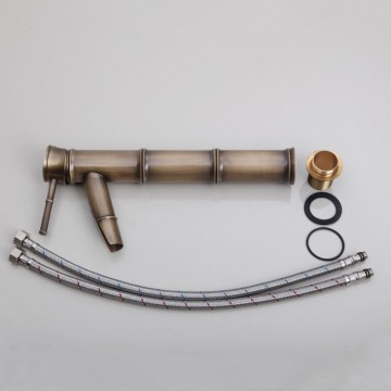 complete set bronzen wastafelkraan