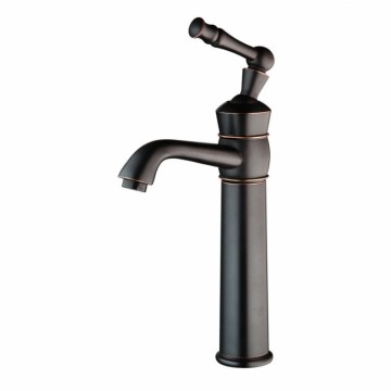 Nostalgische vintage olie bronzen wastafelkraan klassieke uitvoering olie brons