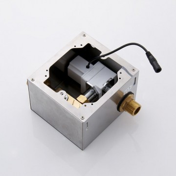 Inbouw sensor unit voor een wand urinoir