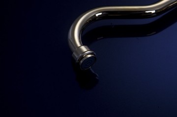 Nostalgische wastafelkraan Klassiek model goud antiek afgewerkt keukenkraan