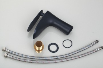 Retro waterval wastafelkraan Klassiek model Olie Brons afgewerkt