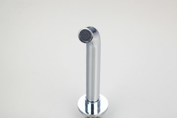 Mooie inbouw wastafelkraan met twee bedieningsknoppen