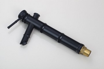 Mooie bamboo stijl wastafelkraan Klassiek model olie brons