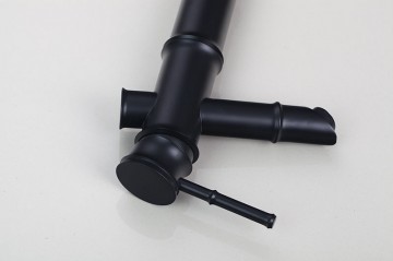 Mooie bamboo stijl wastafelkraan Klassiek model olie brons