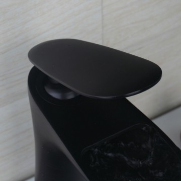 Retro waterval wastafelkraan Klassiek model Olie Brons afgewerkt