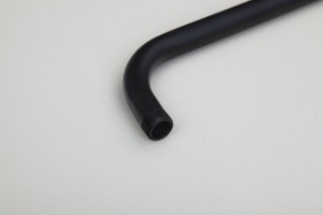 Nostalgische zwart Olie brons opbouw douche set douchekop 20 CM retro handdouche met keramiek