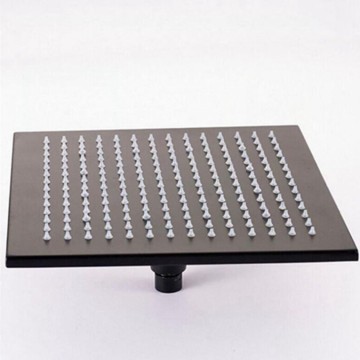 Gewreven olie brons stortdouche inclusief douche-arm en handdouche. 30 CM stortdouche