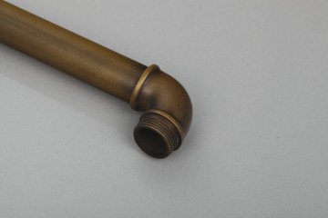 Vrijstaande badkraan luxe los staande Klassieke brons look uitvoering