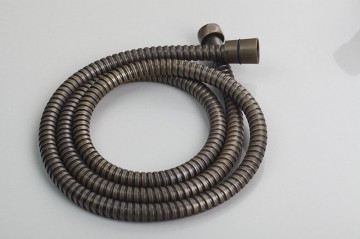 Nostalgische bronzen douchekraan muurbevestiging inclusief handdouche en bevestigingsbeugel