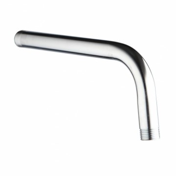 RVS Douchestang / douche-arm 350 MM lang rond design voor muurbevestiging