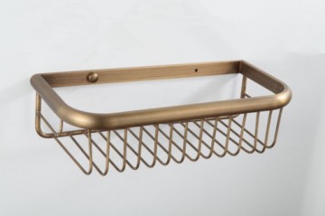 Antiek look brons shampoo rek / houder klassieke nostalgische stijl