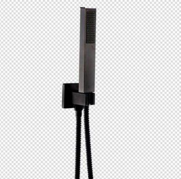 Olie brons gewreven LED stortdouche inclusief douche-arm en handdouche.