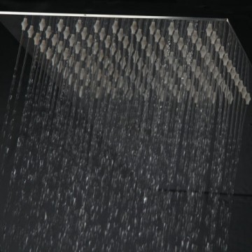 Extra grote en dunne RVS stortdouche / regendouche 50 CM lang stijlvolle regendouche