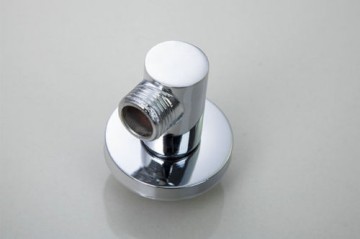 Chroom inbouw douche-set met plafond bevestiging.