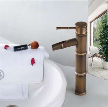 Kraan brons afgewerkt