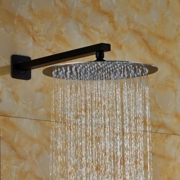 Nostalgische inbouw doucheset olie brons gewreven. Muurbevestiging