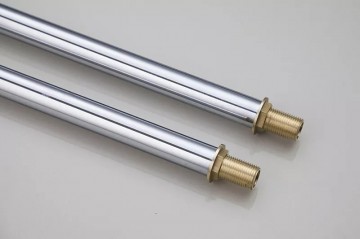 Schroefdraad landelijke chroom vrijstaande badkraan