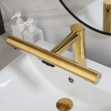 Sensomatica 3 in 1 sensor zeep droger goud kleurig 16