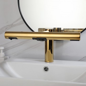 Sensomatica 3 in 1 sensor zeep droger goud kleurig 17