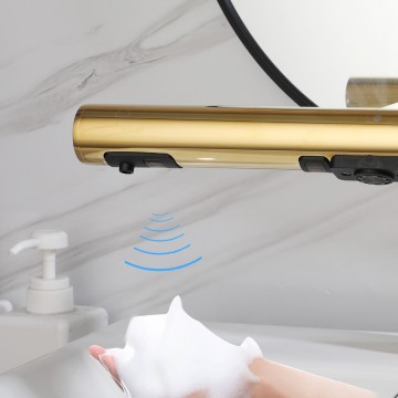 Sensomatica 3 in 1 sensor zeep droger goud kleurig 2