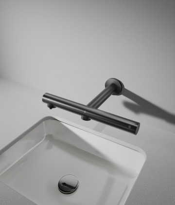 Sensomatica 3 in 1 zwart zeep droger sensorkraan 2