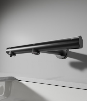 Sensomatica 3 in 1 zwart zeep droger sensorkraan 3