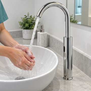 Sensomatica altes hoge chroom sensor kraan 4