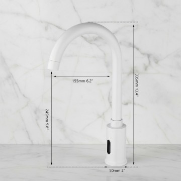 Sensomatica alto wit sensorkraan 2