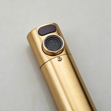 Sensomatica baltic 130mm geborsteld goud 4