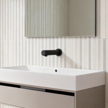 Sensomatica baltic zwart sensorkraan 90 mm 5