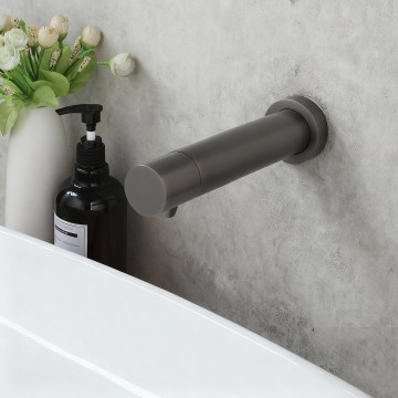 Sensomatica bbaltic gun metal sensorkraan 130mm koud model 1