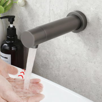 Sensomatica bbaltic gun metal sensorkraan 130mm koud model 1