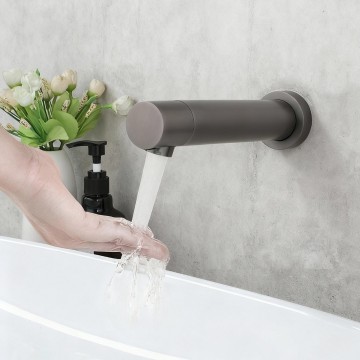 Sensomatica bbaltic gun metal sensorkraan 130mm koud model 2