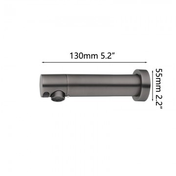 Sensomatica bbaltic gun metal sensorkraan 130mm koud model 8